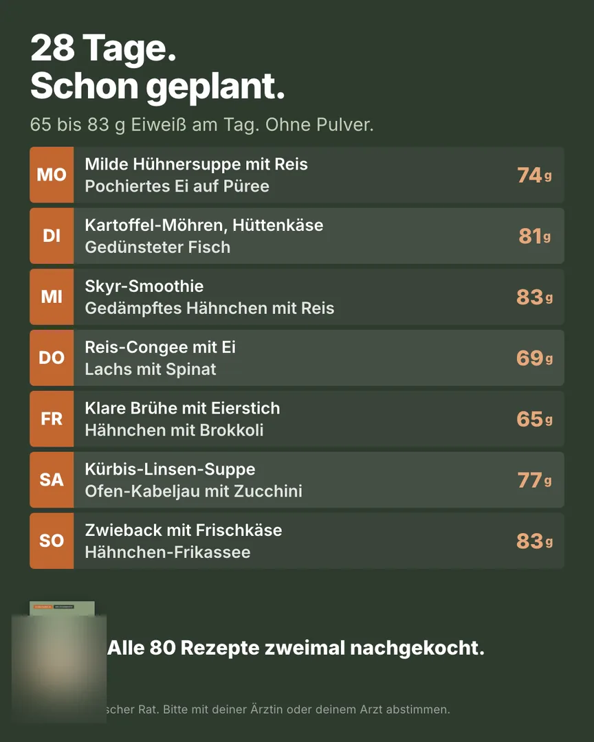Cookbook · Static ad, DE