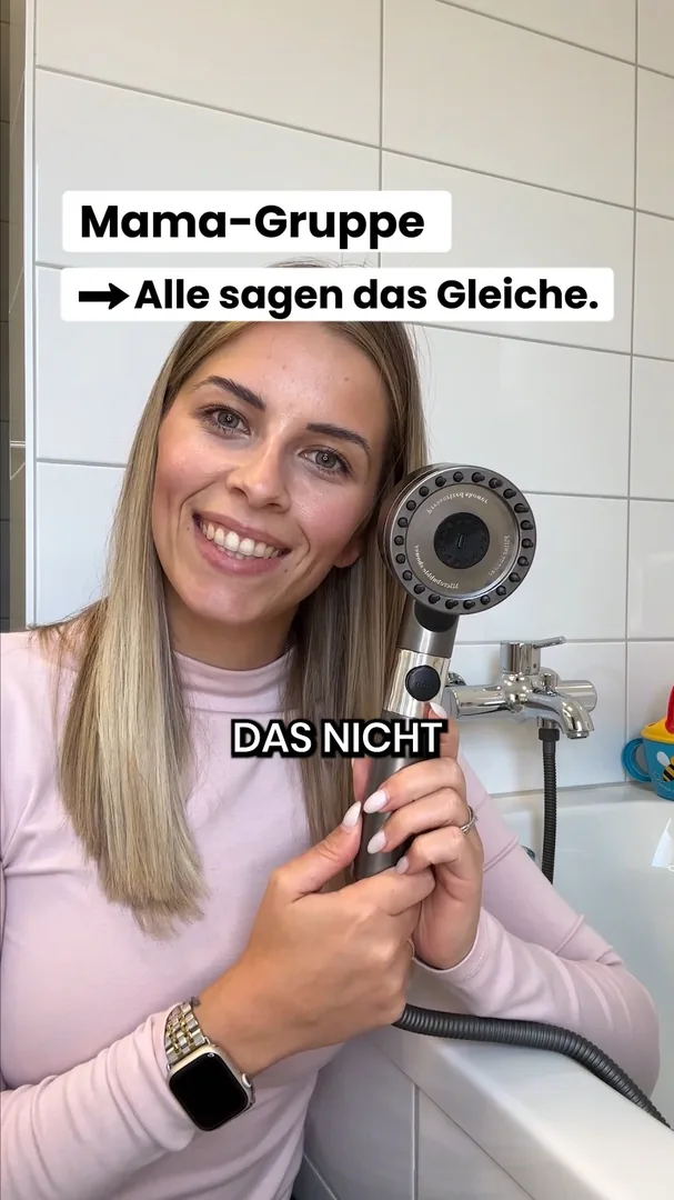 Shower head · Video ad, DE