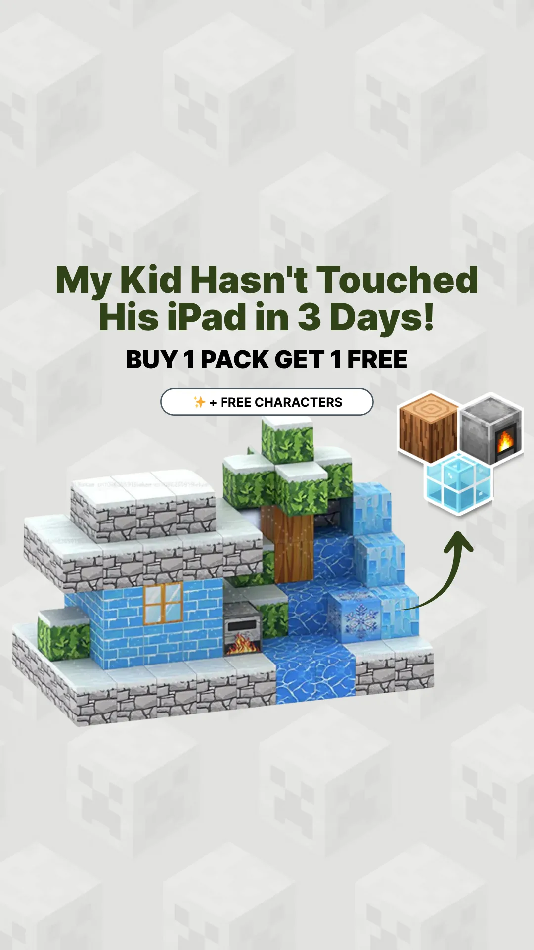 Toy blocks · Static ad, EN