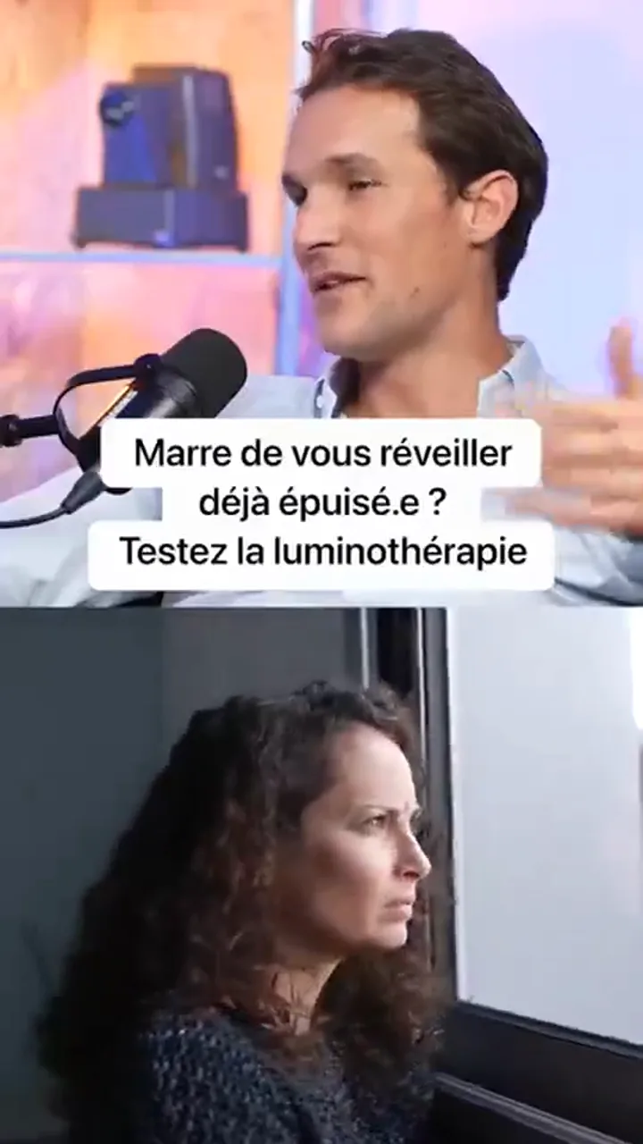 Light therapy glasses · Video ad, FR